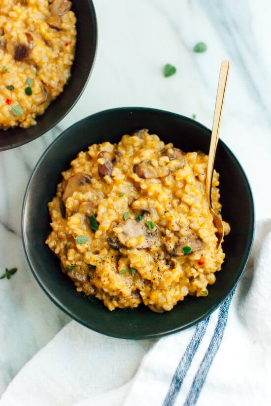 Mushroom Risotto